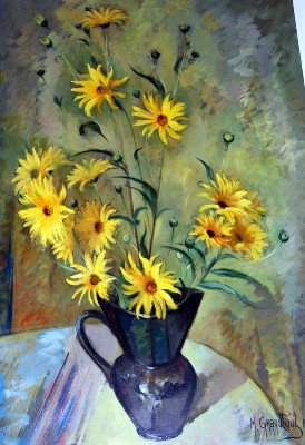  Bouquet de marguerites n°711  1961