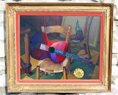  nature morte à la guitare n°1207  1979